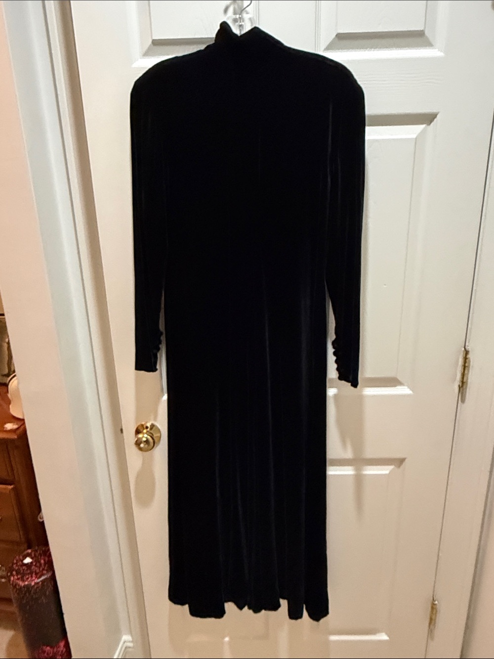 Vintage Mary Ann Restivo Velvet Long Dress